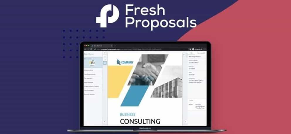 Fresh Proposals landing page