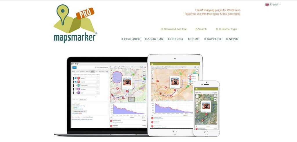 Maps Marker Pro homepage