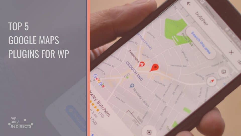 Top five Google Maps plugins for WP