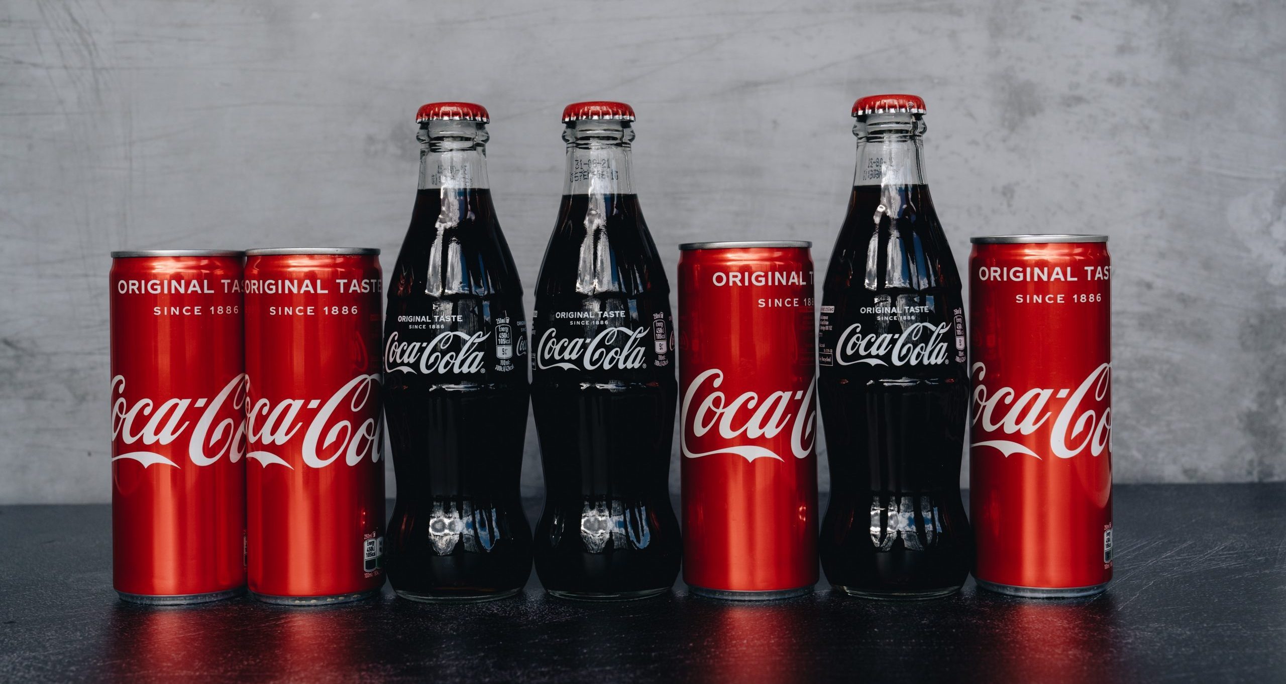 image of Coca Cola bottles