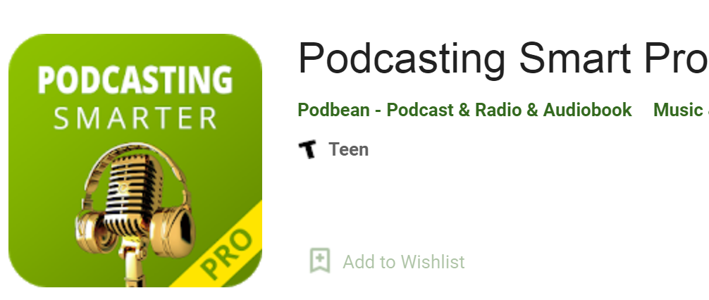 Podcasting Smarter name and icon