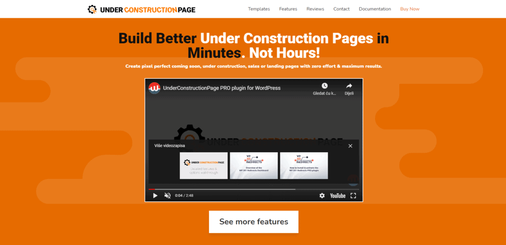 UnderConstructionPage homepage