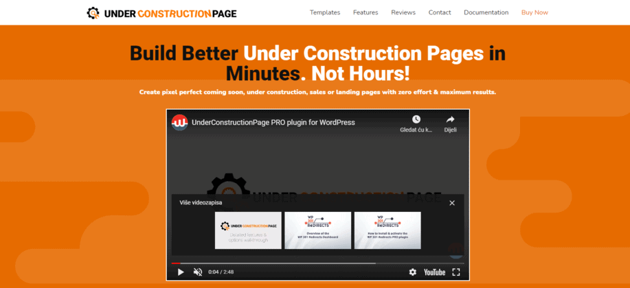 UnderConstructionPage homepage