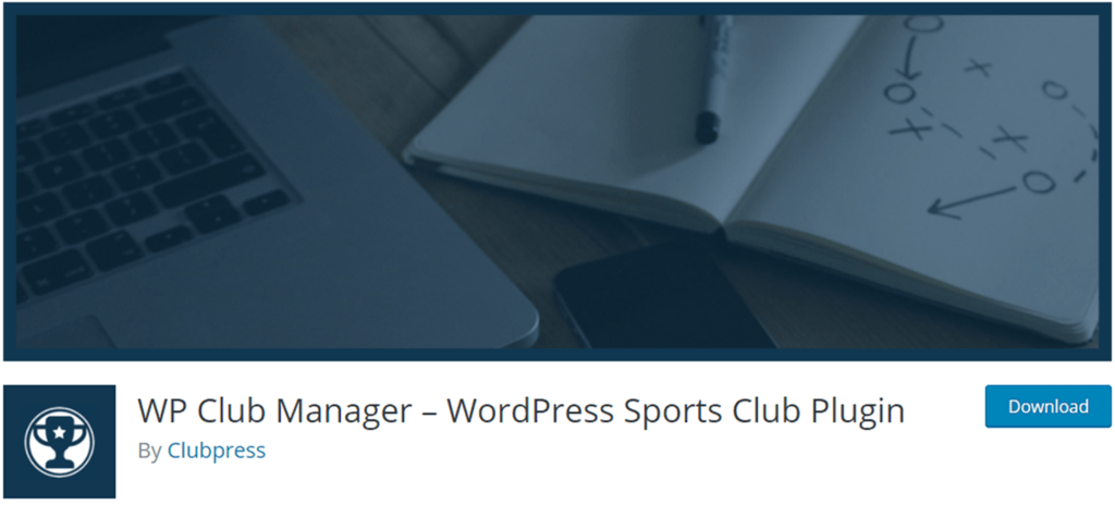 WP Club Manager banner