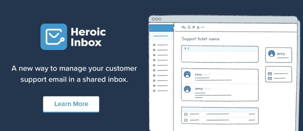 Heroic Inbox website