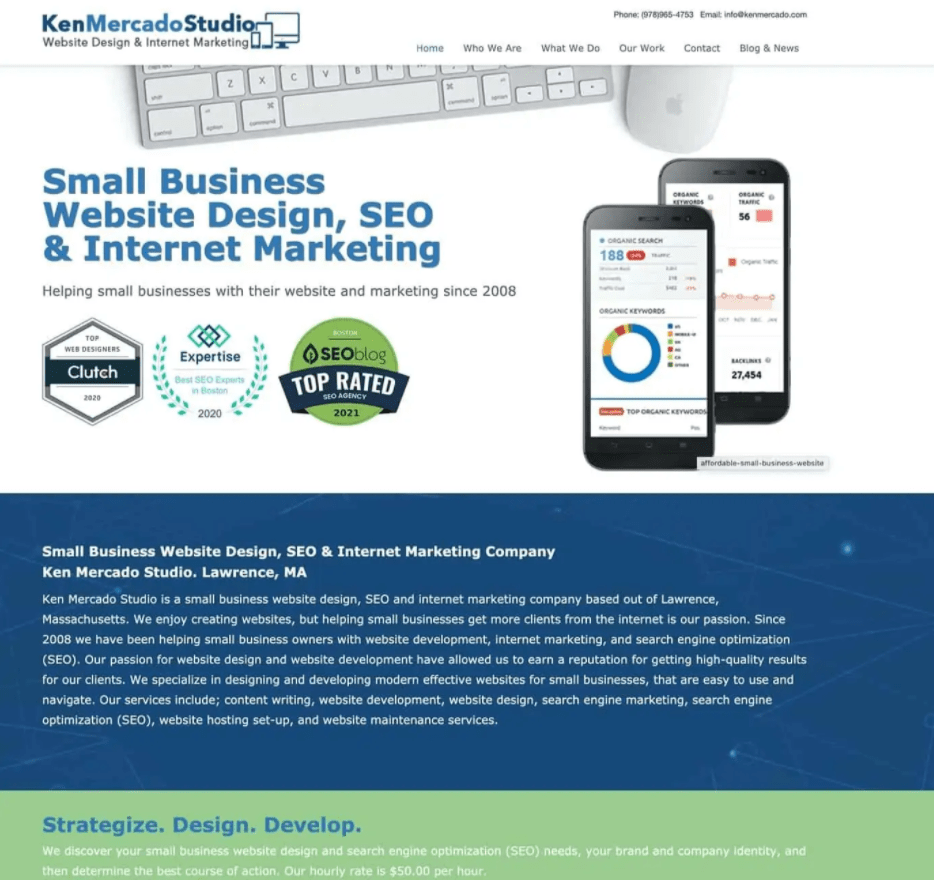 KMS Website Design website