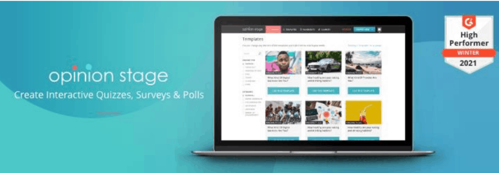 Opinion Stage Polls website