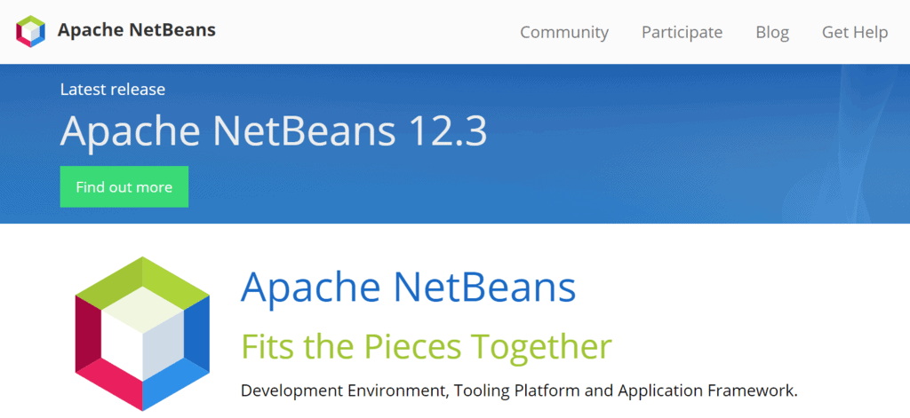 Apache NetBeans homepage