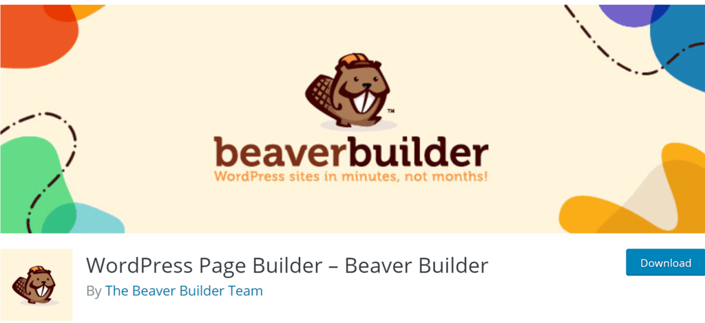 Beaver Builder banner 