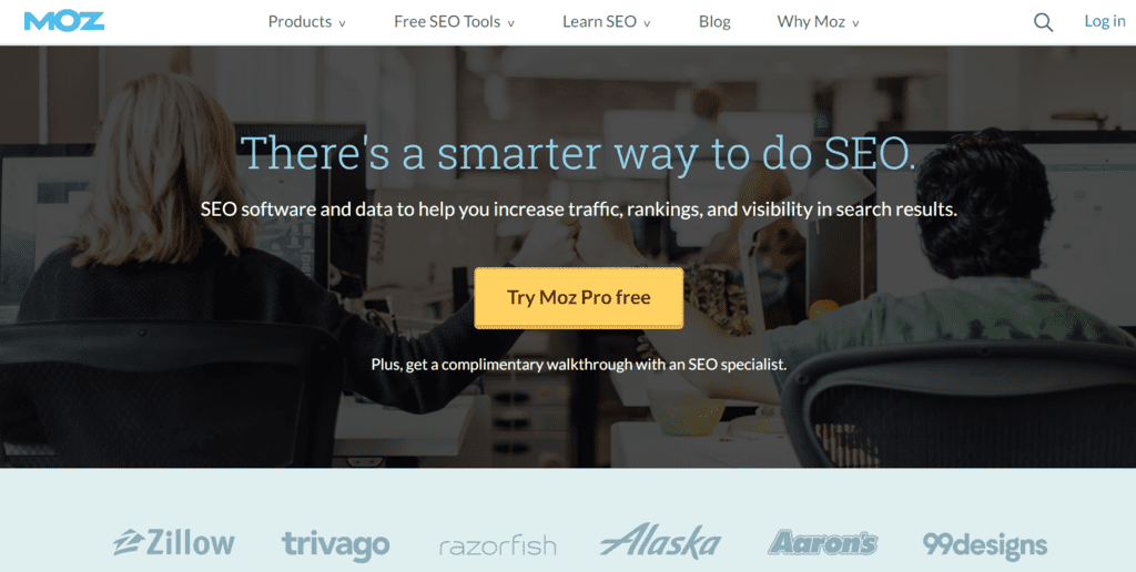 Moz website