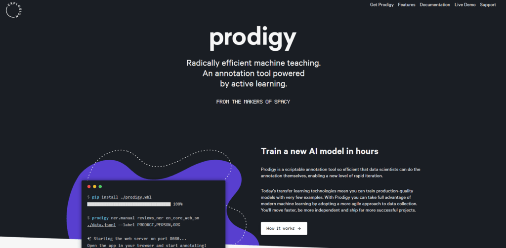 Prodigy homepage
