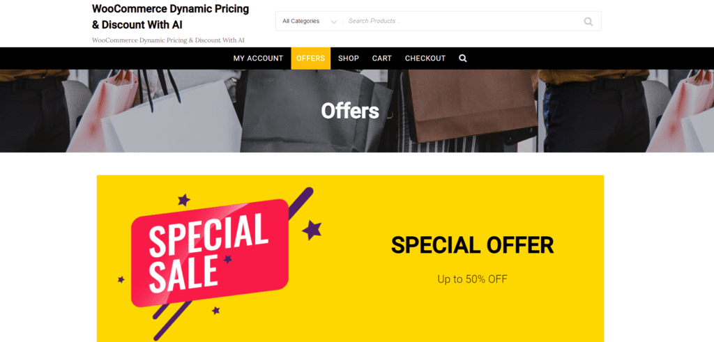 WooCommerce Dynamic Pricing preview