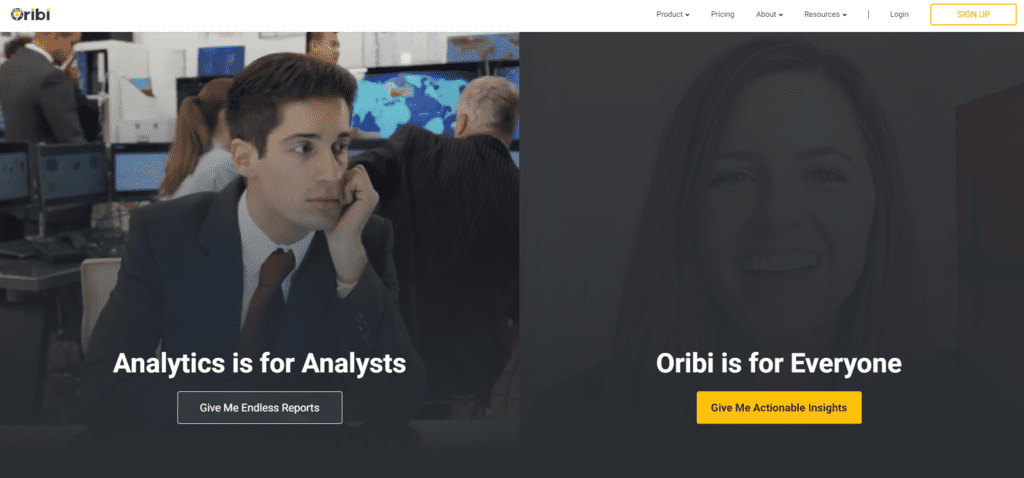 Oribi homepage