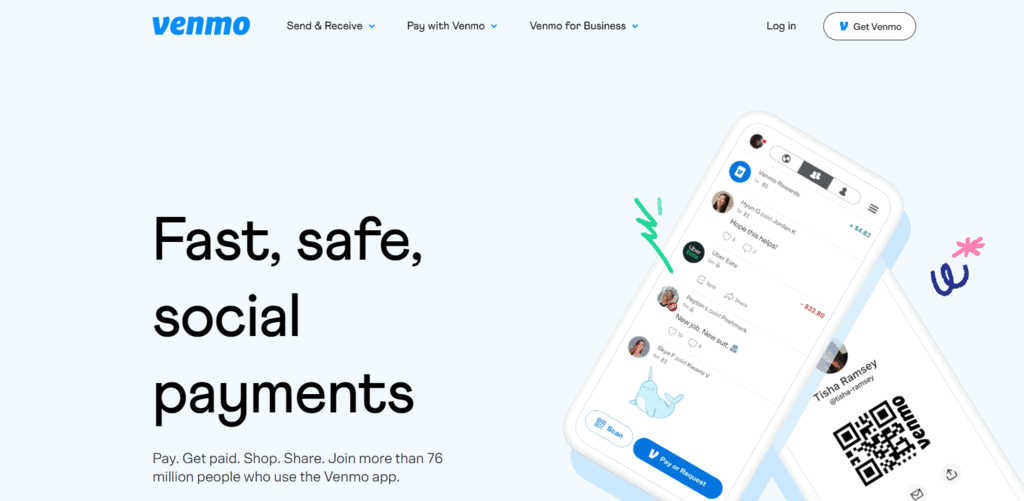 Venmo website