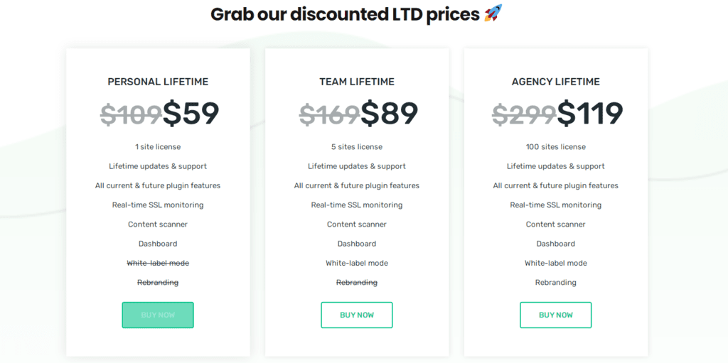 WP Force SSL pricing