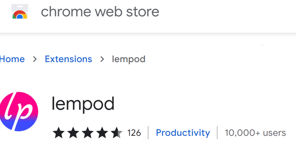 Lempod icon