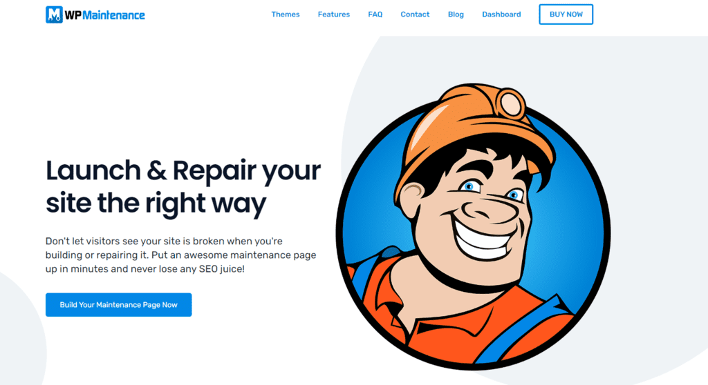 WP Maintenance homepage