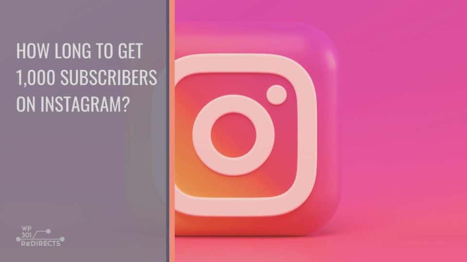 How long to get 1,000 subscribers on Instagram?