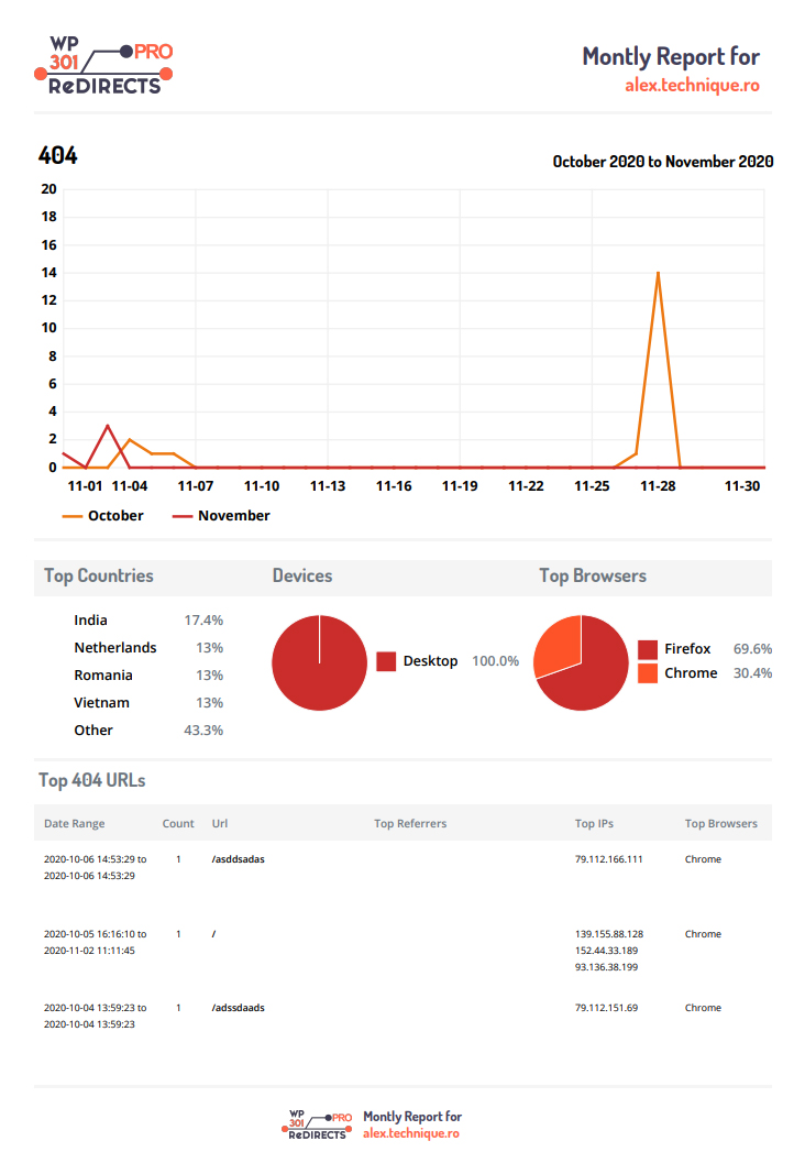 report example