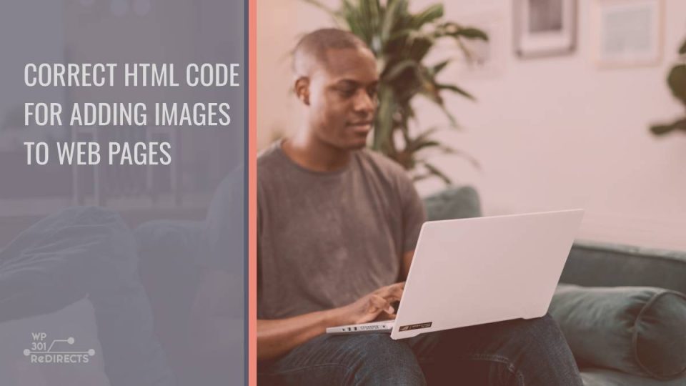 correct html code for adding images to web pages