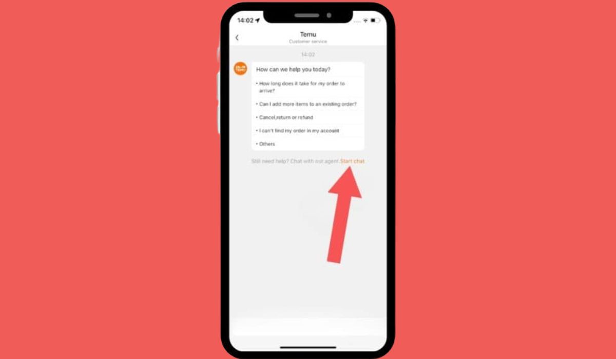 How to Contact Temu Through the Mobile App