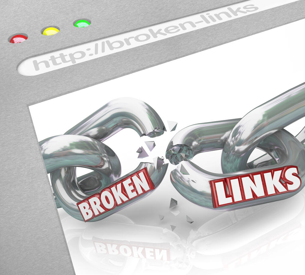 Broken links