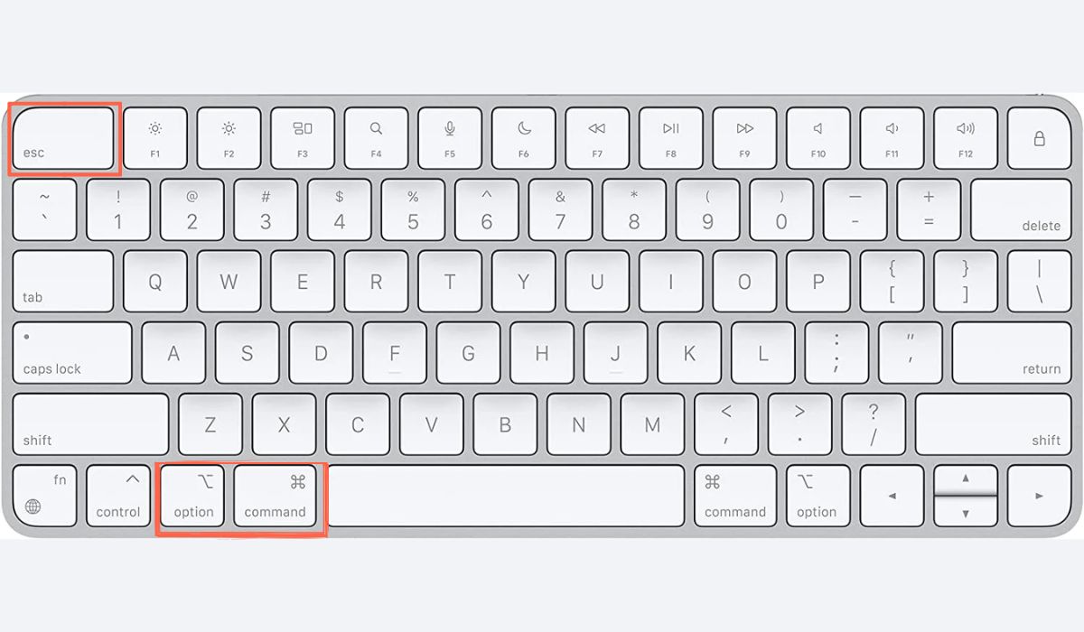 Force Quit with the Keyboard Shortcut on Mac