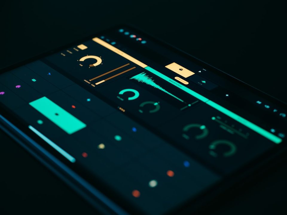 graphical user interface artificial intelligence interface waveform dashboard voice customization controls