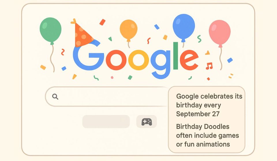 How Google Celebrates Its Birthday