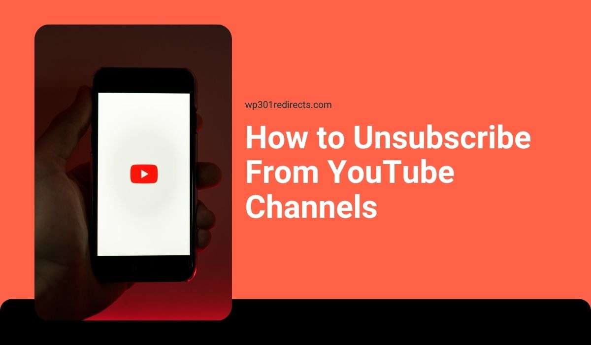 How to Unsubscribe From YouTube Channels