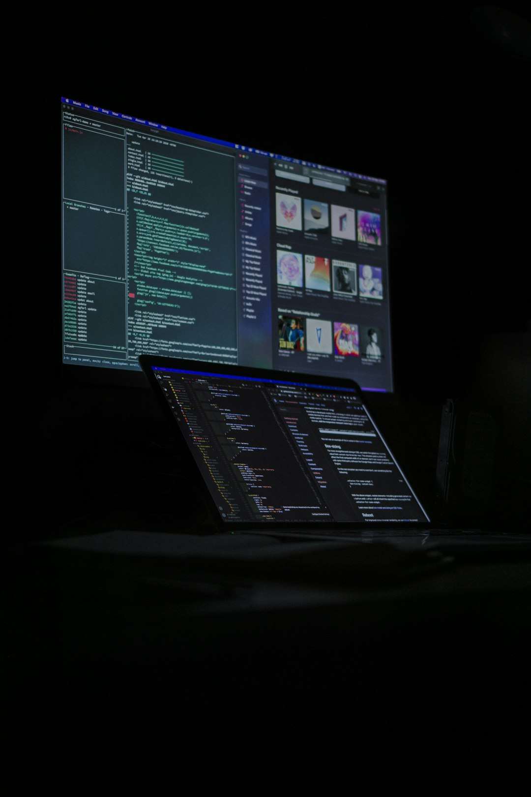 a laptop computer sitting on top of a desk bitdefender interface, antivirus software, computer protection
