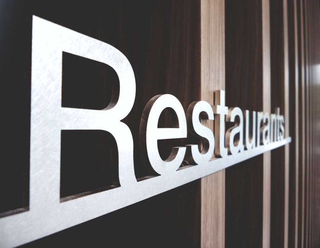 black and white wooden board restaurant website template, coffee shop homepage, wix builder