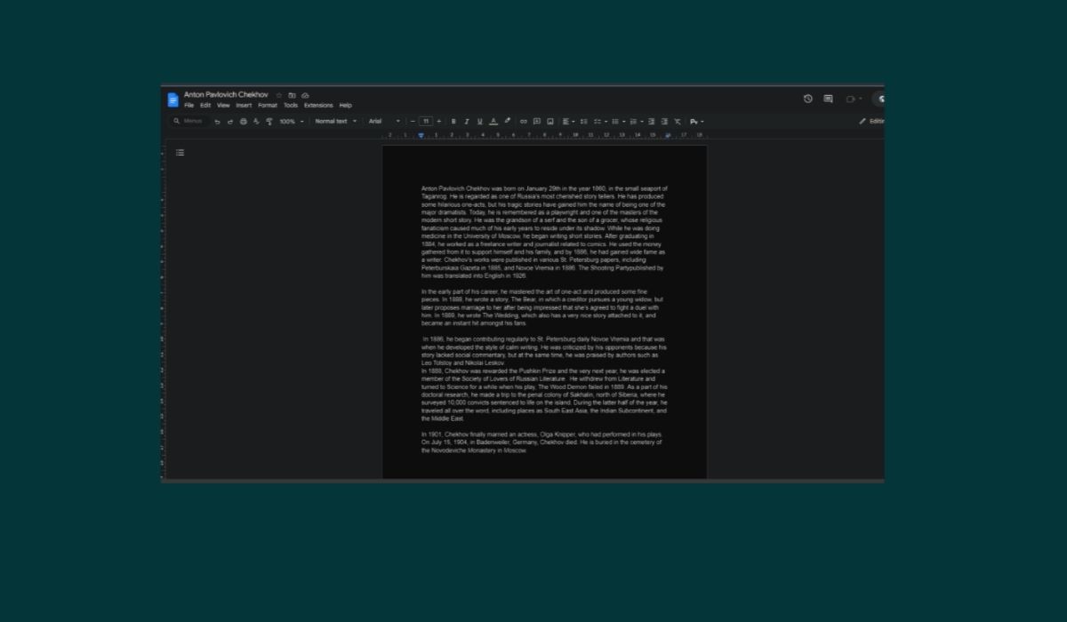 How to Enable Google Docs Dark Mode on Desktop