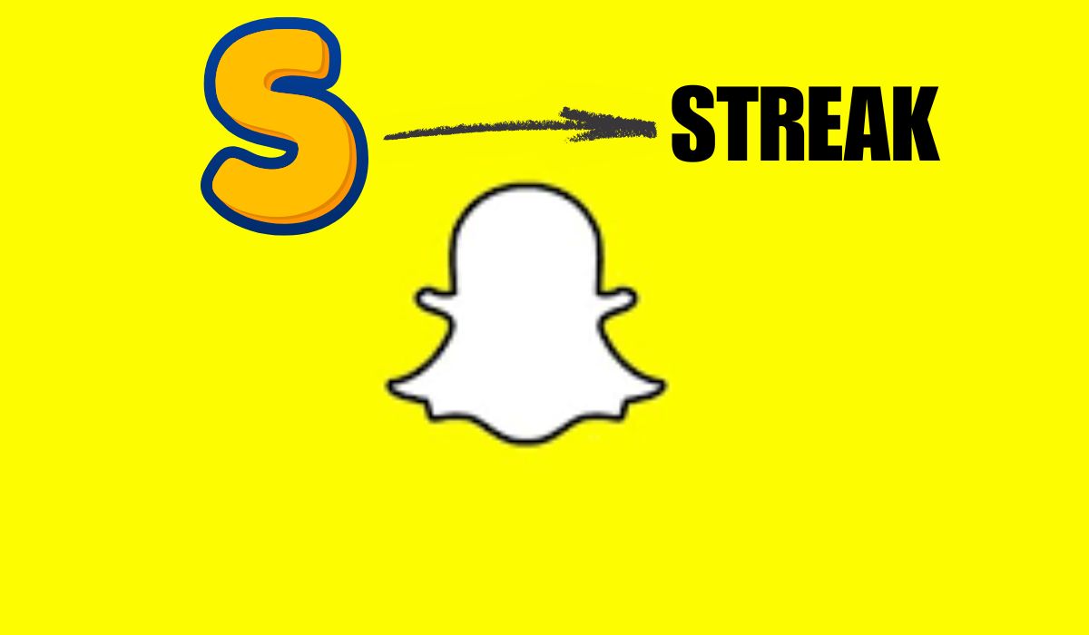 A image showing that On Snapchat, the letter “S” means streak.