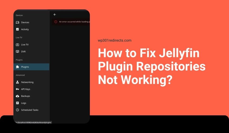 How to Fix Jellyfin Plugin Repositories Not Working?