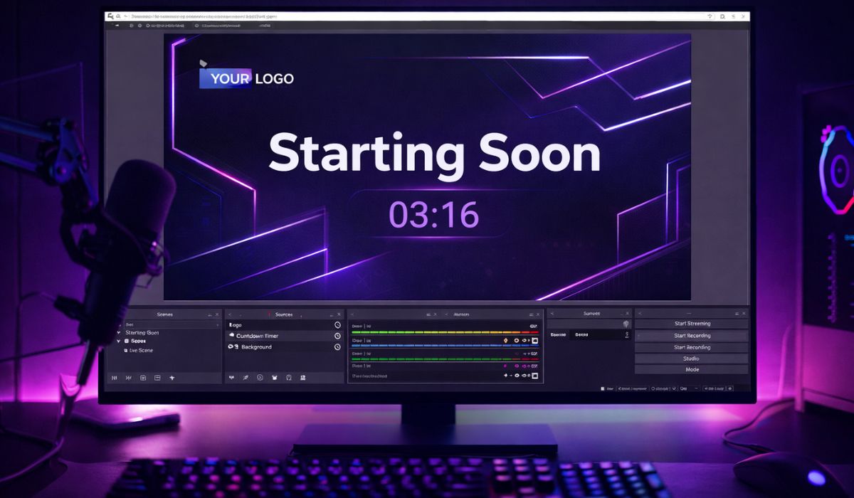 What Is a Starting Soon Screen in OBS Studio?