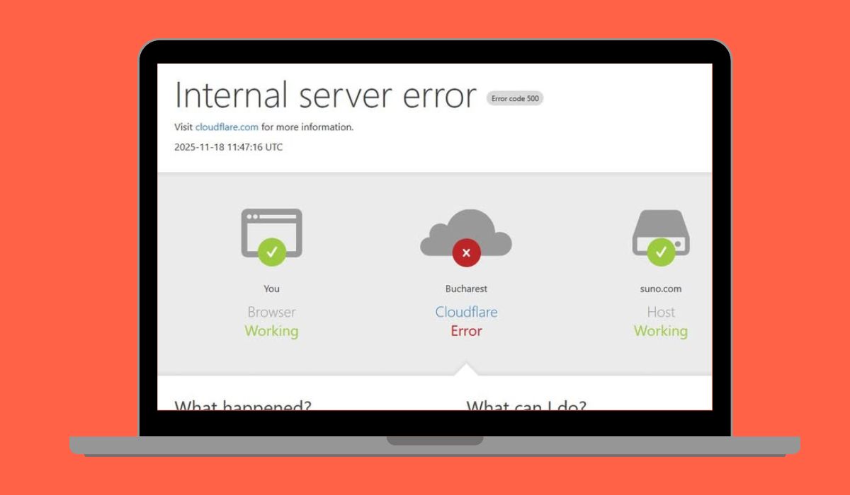 What Is the Suno AI Internal Server Error