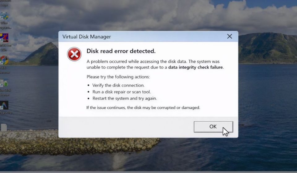 What Is Data Error Cyclic Redundancy Check