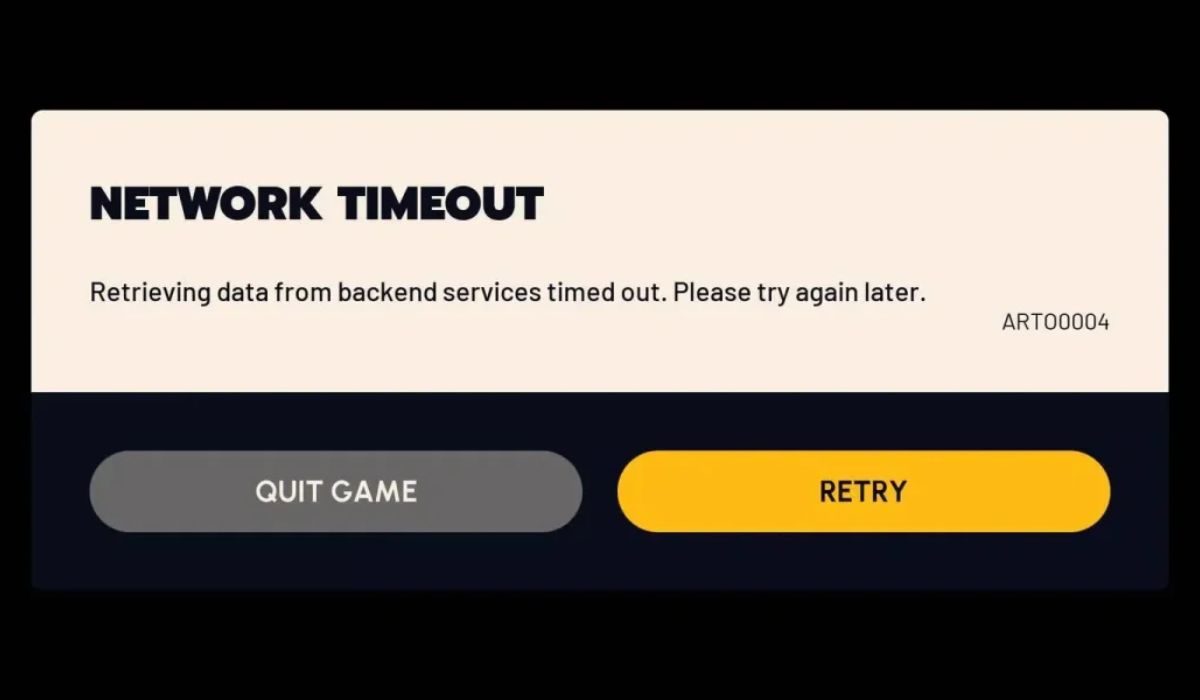 What Is ARC Raiders Error ART00004?