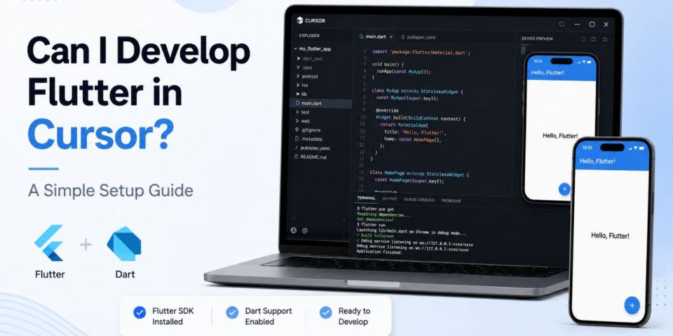 Can I Develop Flutter in Cursor? A Simple Setup Guide