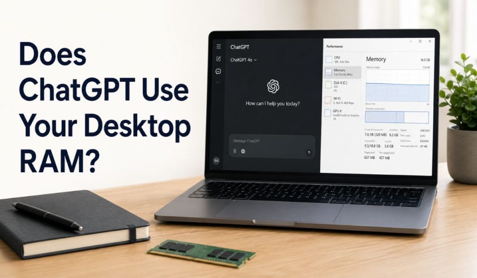 Does ChatGPT Use My Desktop Memory?